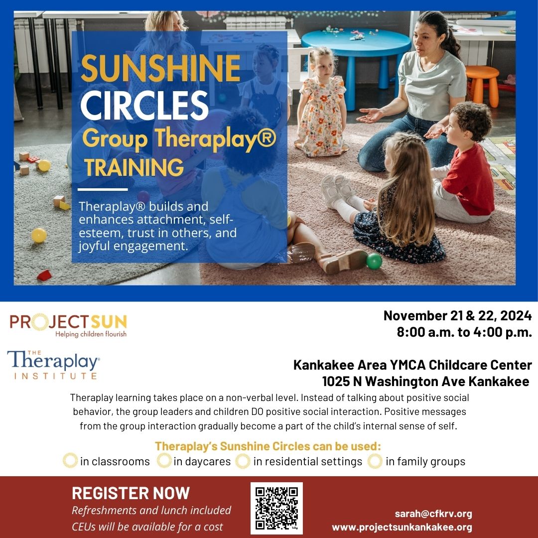 Sunshine Circles Group Theraplay Training 2024 SM and newsletter